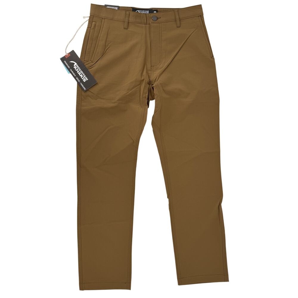 Mountain Khakis Rover Hybrid Pants Mens Sz 30 X 30 Tobacco Brown Gorpcore